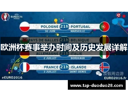 欧洲杯赛事举办时间及历史发展详解